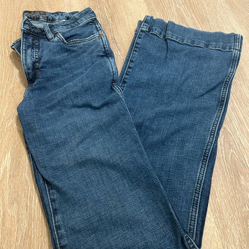 Wrangler Women's Boot Cut trouser Jeans - Dark Blue